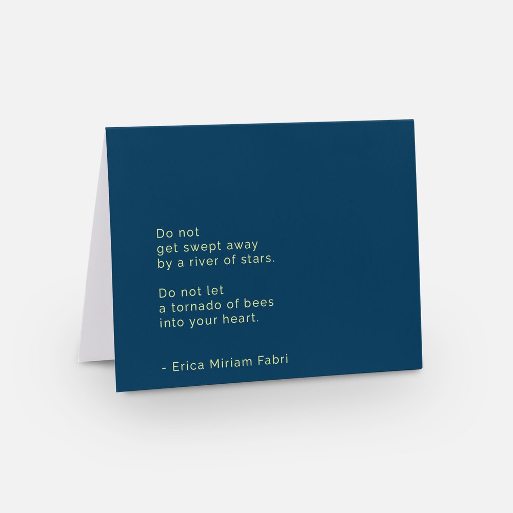 Poetry Greeting Cards (pack of 3)