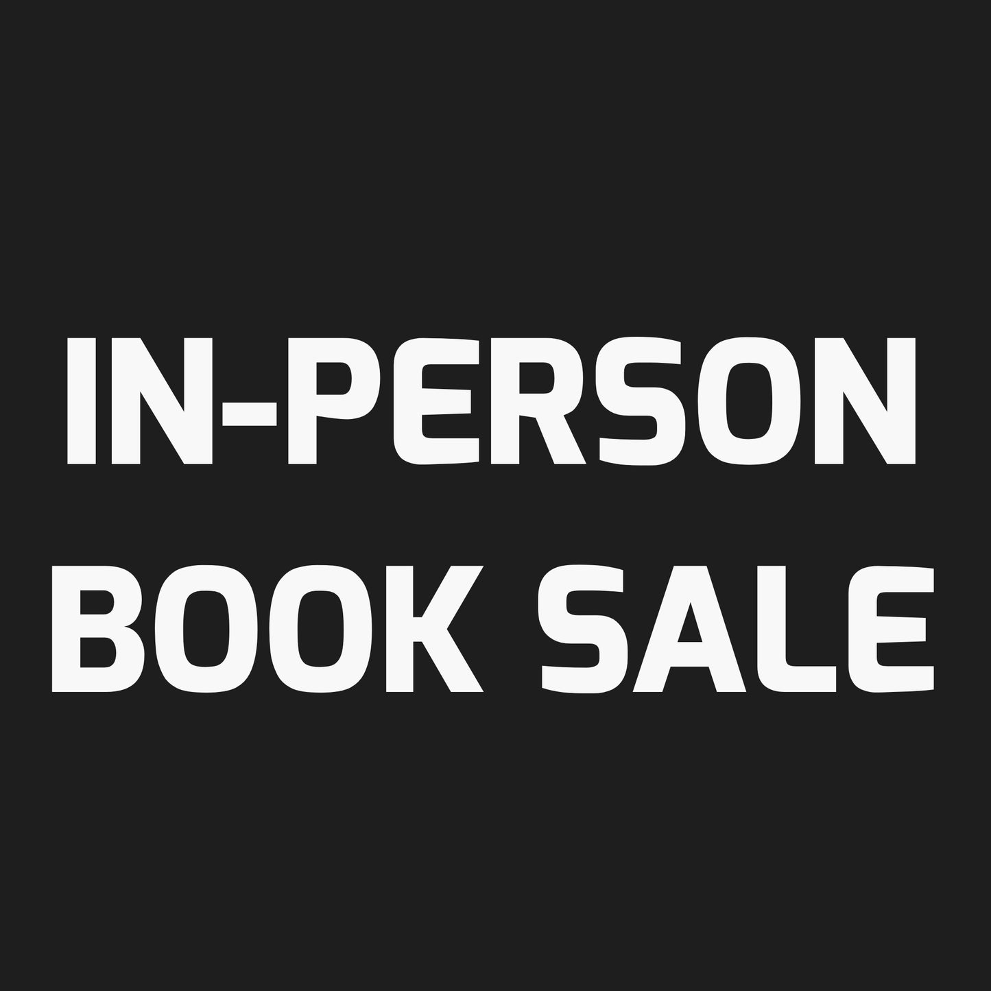 In-Person Poetry Book